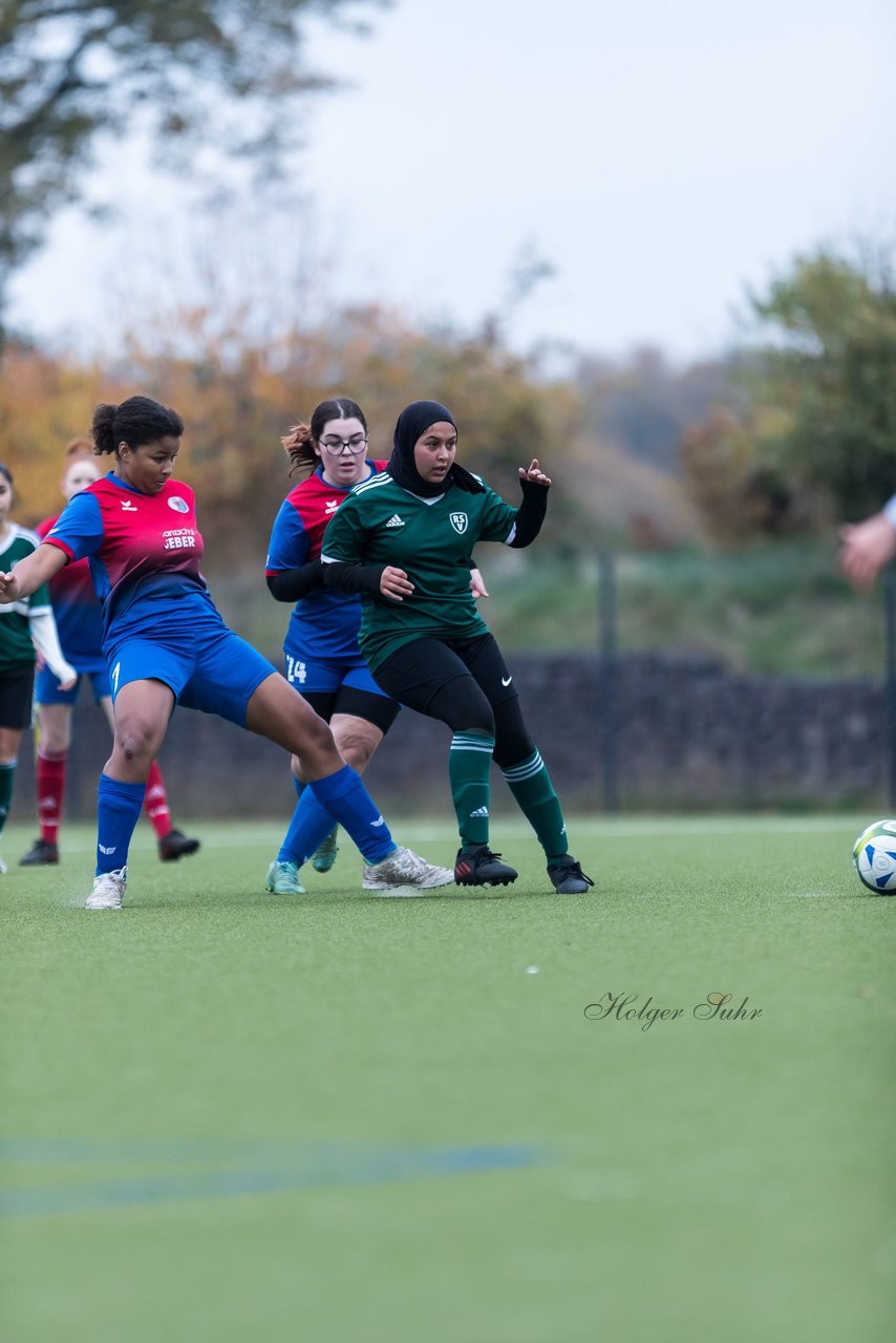 Bild 318 - wBJ Rissen - VfL Pinneberg 2 : Ergebnis: 9:1